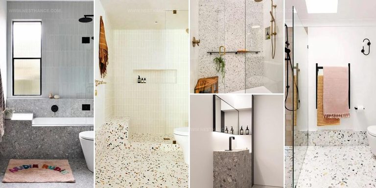 8208586 Terrazzo Bathroom Decor Styling