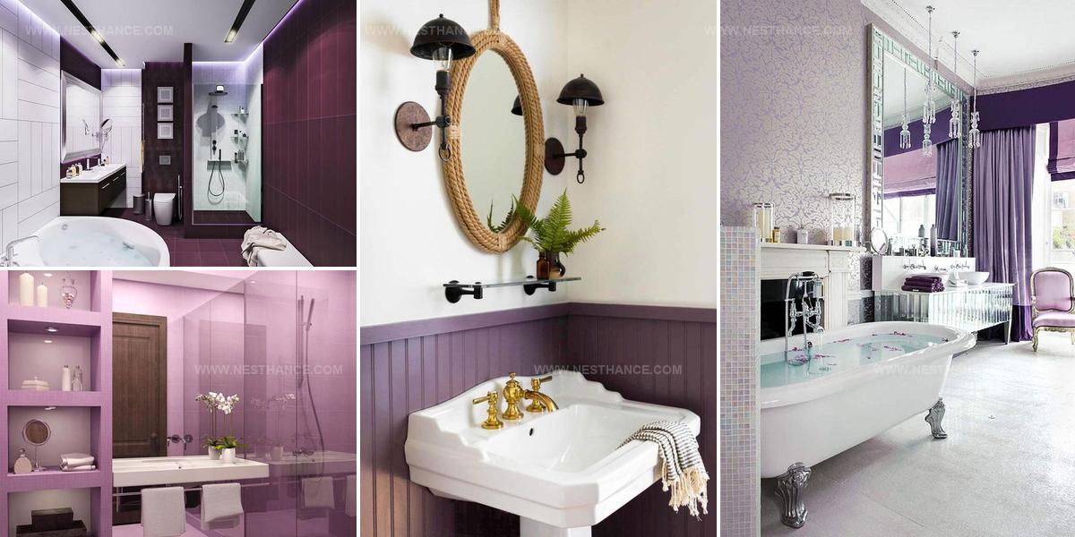 5137976 Purple Bathroom Design Schemes