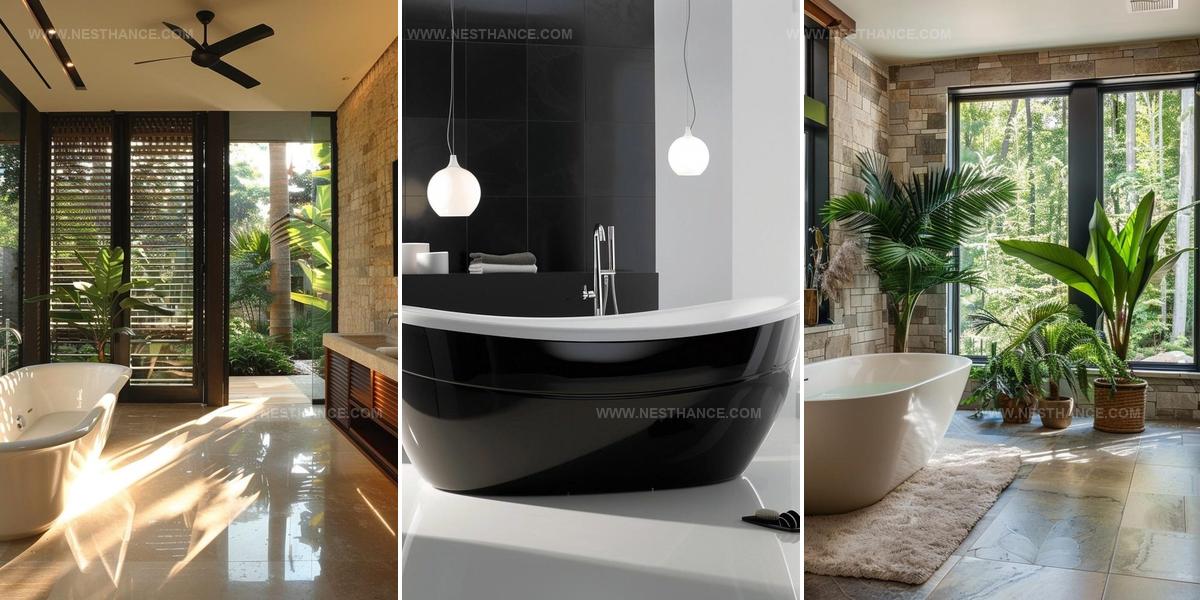 7714144 Polished Contemporary Bathroom Designs