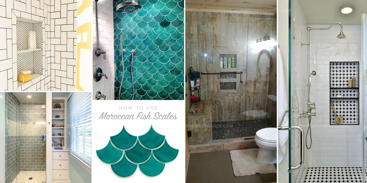 3870905 Elegant Bathroom Shower Tile Styles
