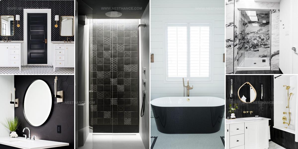 4729516 Black And White Bathroom Decor Inspiration