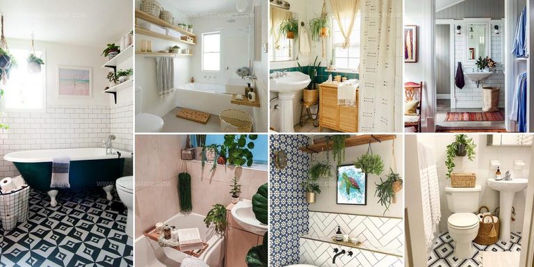 6614167 Rental Bathroom Plant Decor Ideas