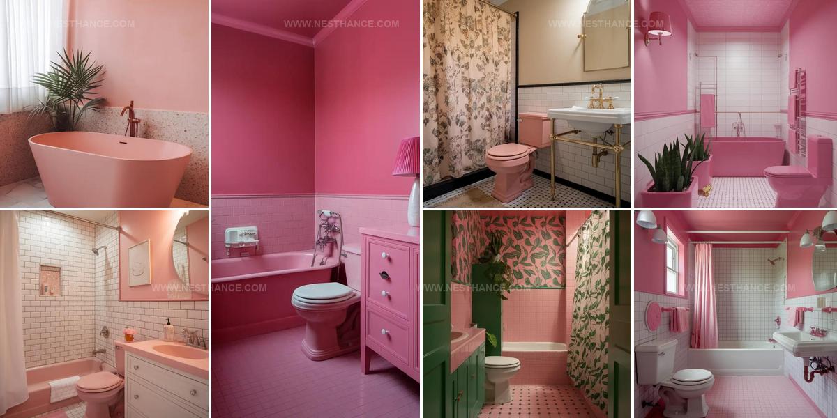 3821483 Pink Bathroom Ideas