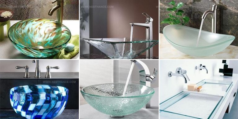 3680324 Bold Glass Bathroom Sink Ideas