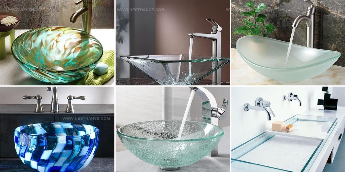 3680324 Bold Glass Bathroom Sink Ideas