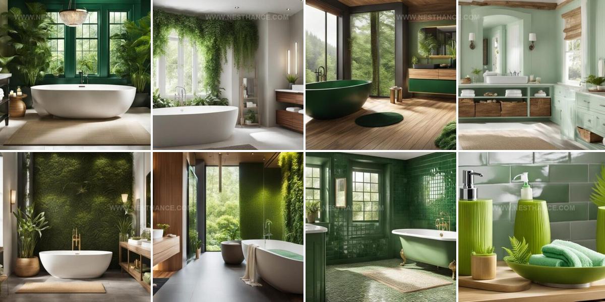 8842348 Green Bathroom Inspiration