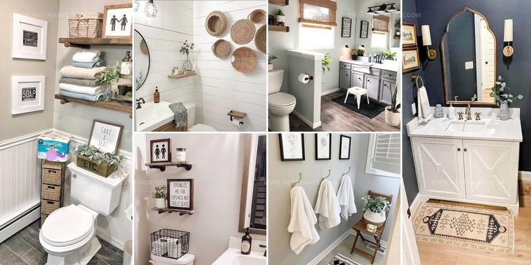 8838462 Farmhouse Bathroom Wall Decor Ideas