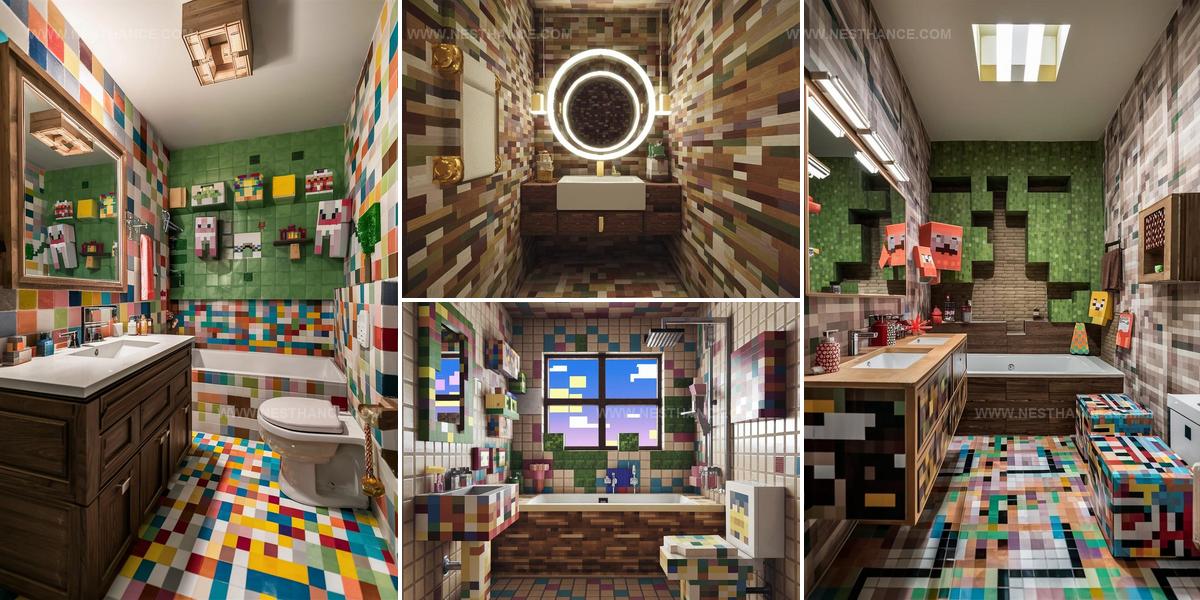 5682932 Minecraft Bathroom Ideas