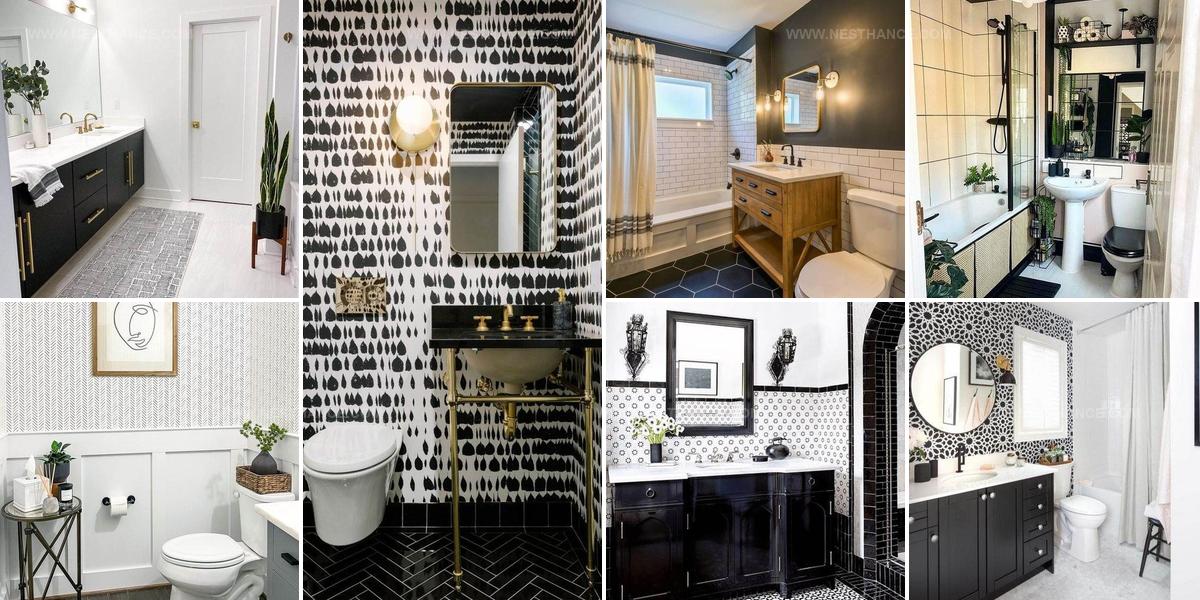 7254315 Black and White Bathroom Ideas
