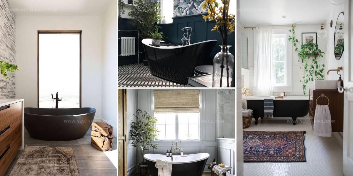 7665603 Statement Black Bathtub Ideas
