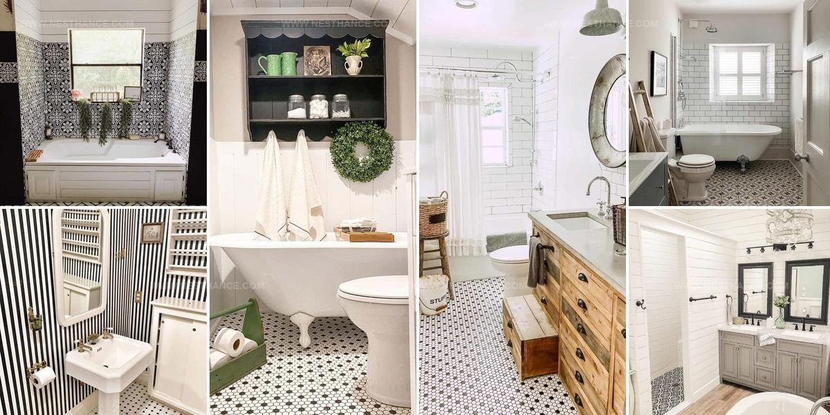 3373111 Black and White Tile Bathroom Ideas