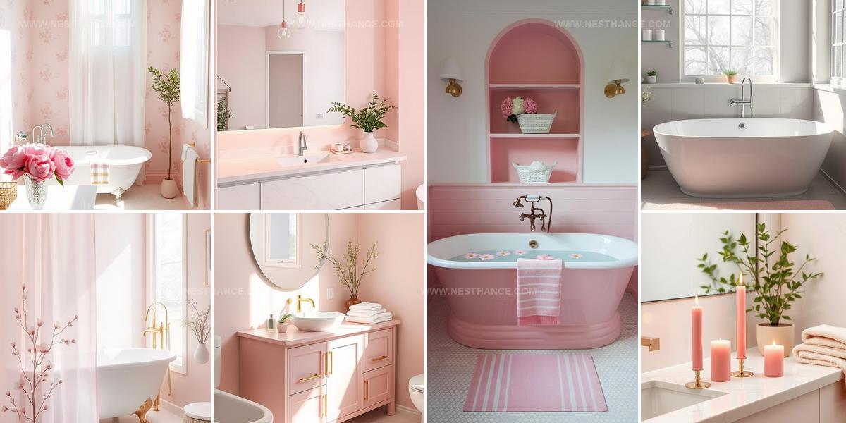 3973817 Pink Bathroom Ideas For Feminine Touch