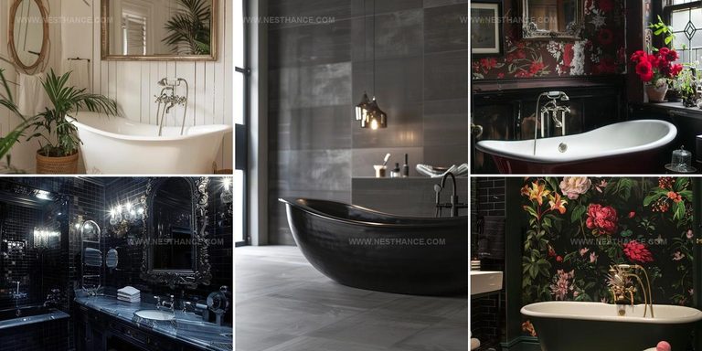 2569721 Moody Bathroom Ideas