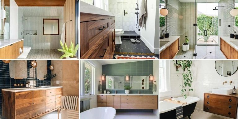 6923609 Mid-Century Modern Bathroom Decor Ideas