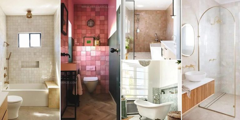 9256331 Bathroom Zellige Tile Ideas
