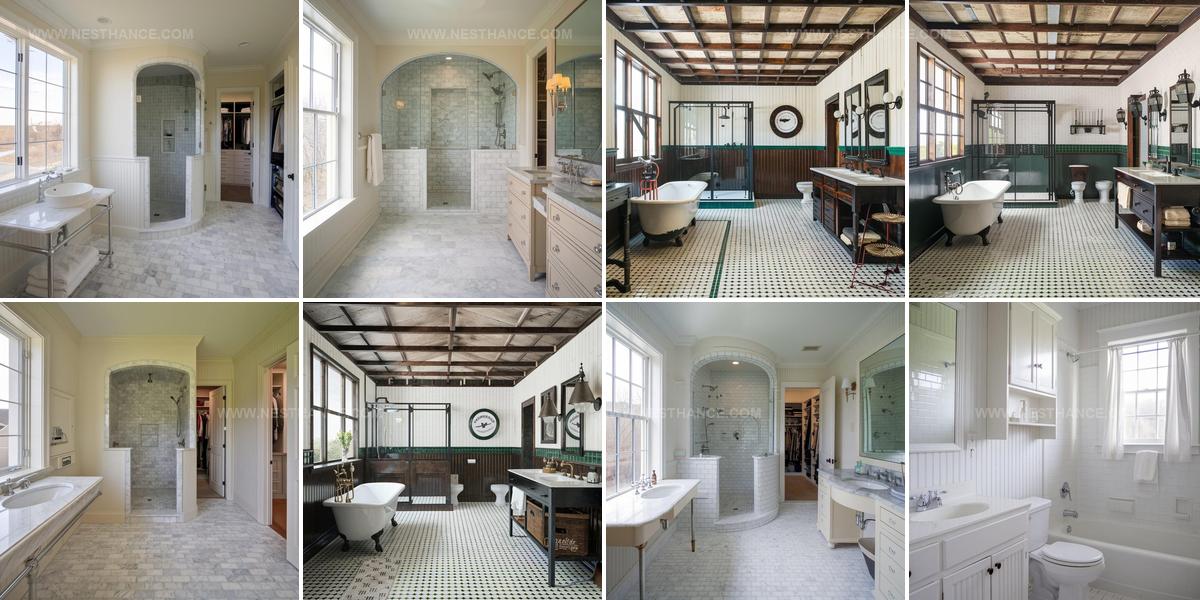 1970419 Beadboard Walls Bathroom Ideas