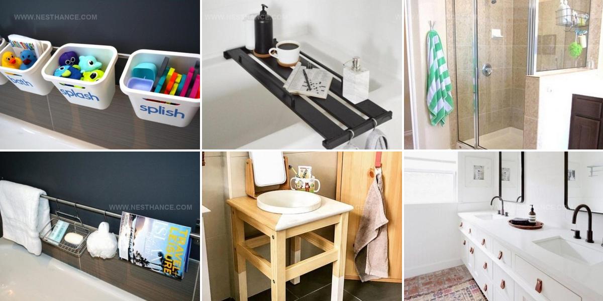 2417694 Functional IKEA Bathroom Hacks