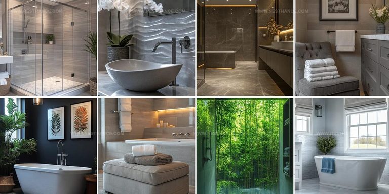 6502933 Grey Bathroom Decor Ideas