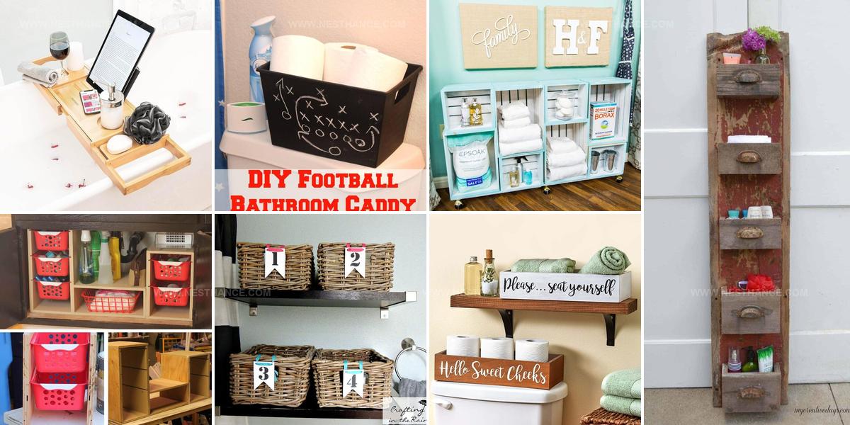 4279105 DIY Bathroom Storage Projects on a Budget