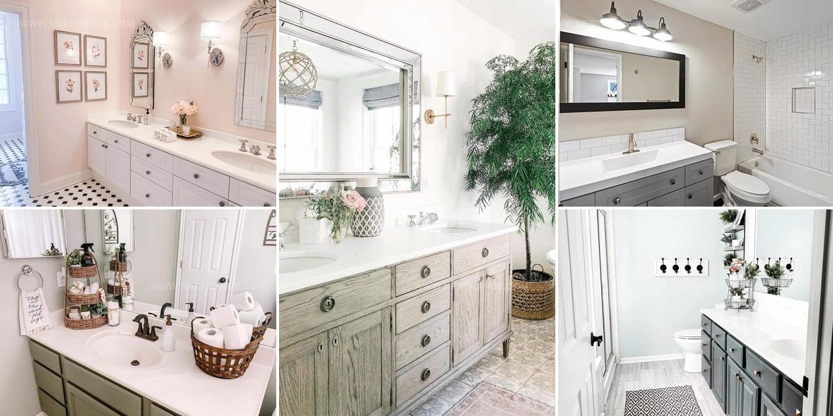 7575989 White Bathroom Countertops