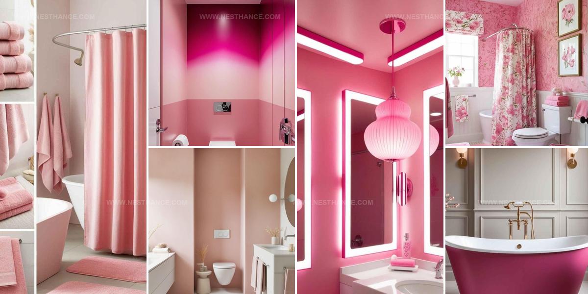 9137396 Pink Bathroom Decorating Ideas