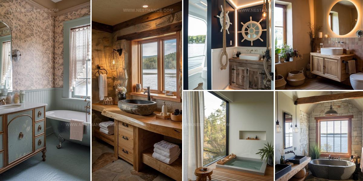 6233994 Lake House Bathroom Decor Ideas