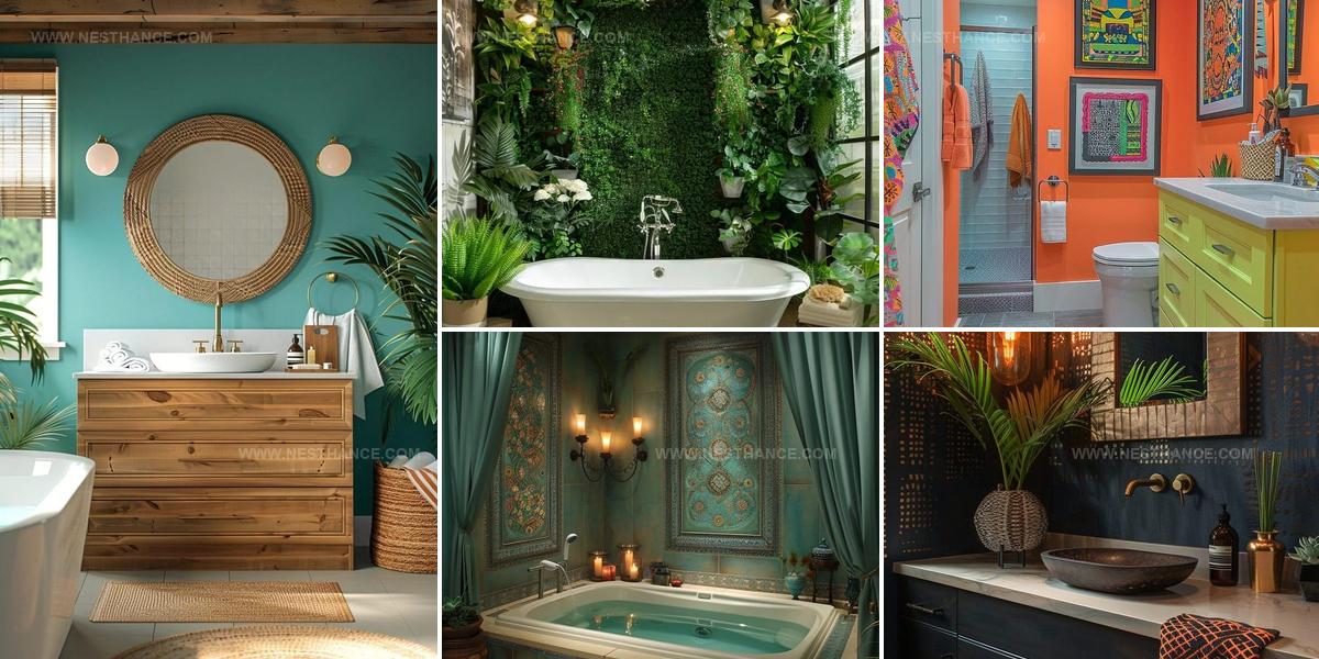 3299698 Afrohemian Bathroom Decor Ideas