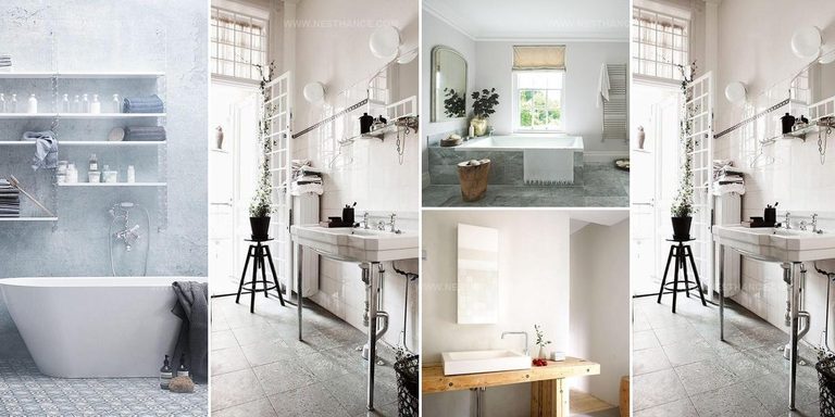 6642003 Relaxed Scandinavian Bathroom Designs