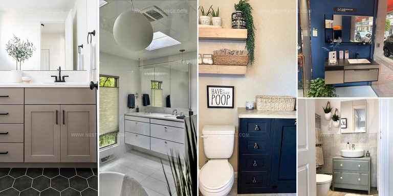 8782861 Bathroom Cabinet Color Ideas