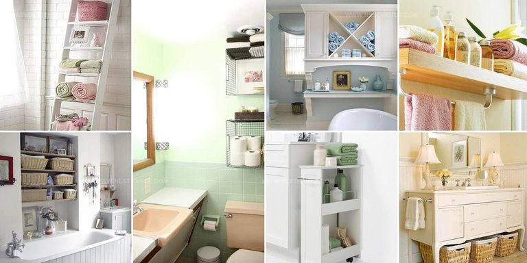 6851047 Tidy Bathroom Storage Solutions