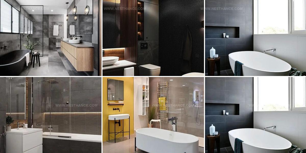 4768927 Contemporary Bathroom Decor Styling