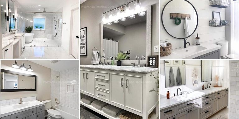 3458996 Grey Bathroom Cabinets