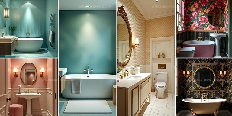6170037 Bathroom Wallpaper Materials