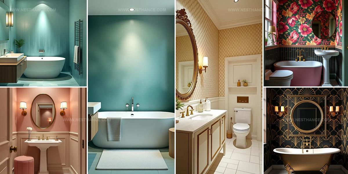 6170037 Bathroom Wallpaper Materials