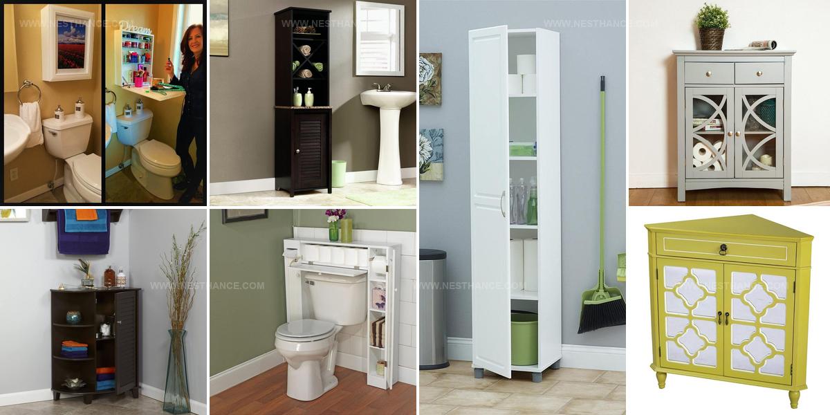 8079303 Tidy Bathroom Storage Cabinet Ideas