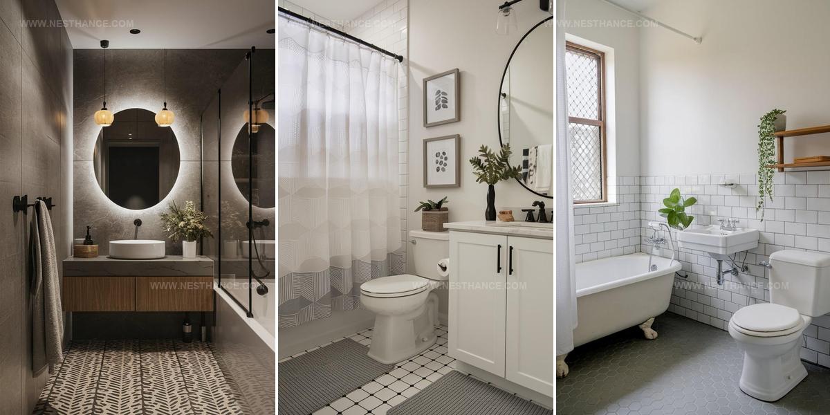 8327292 Minimalist Style Guest Bathroom Ideas