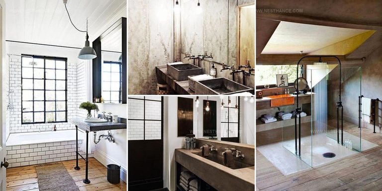 7638813 Industrial Bathroom Decor Ideas