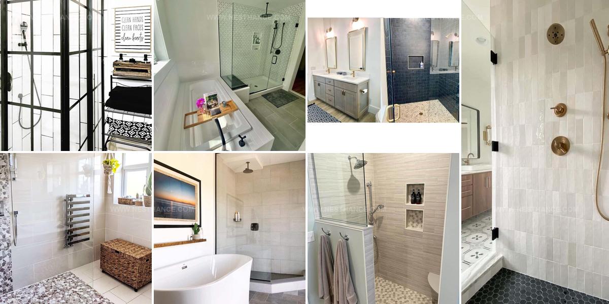 1487167 Modern Shower Tile Ideas