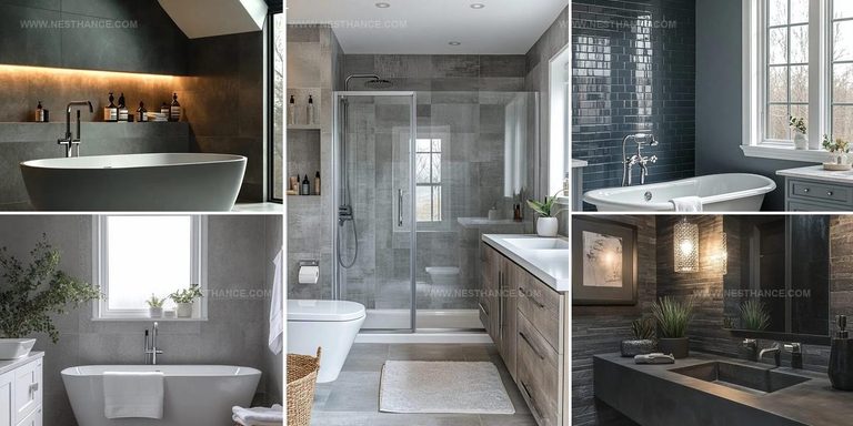 9519002 Soft Grey Bathroom Decor Ideas