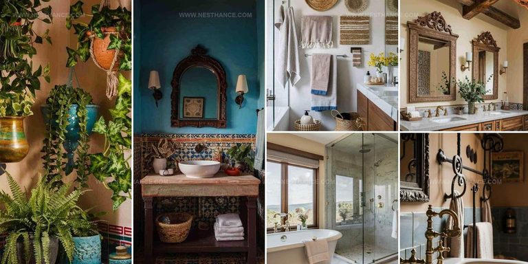 1041598 Spanish Style Bathroom Ideas