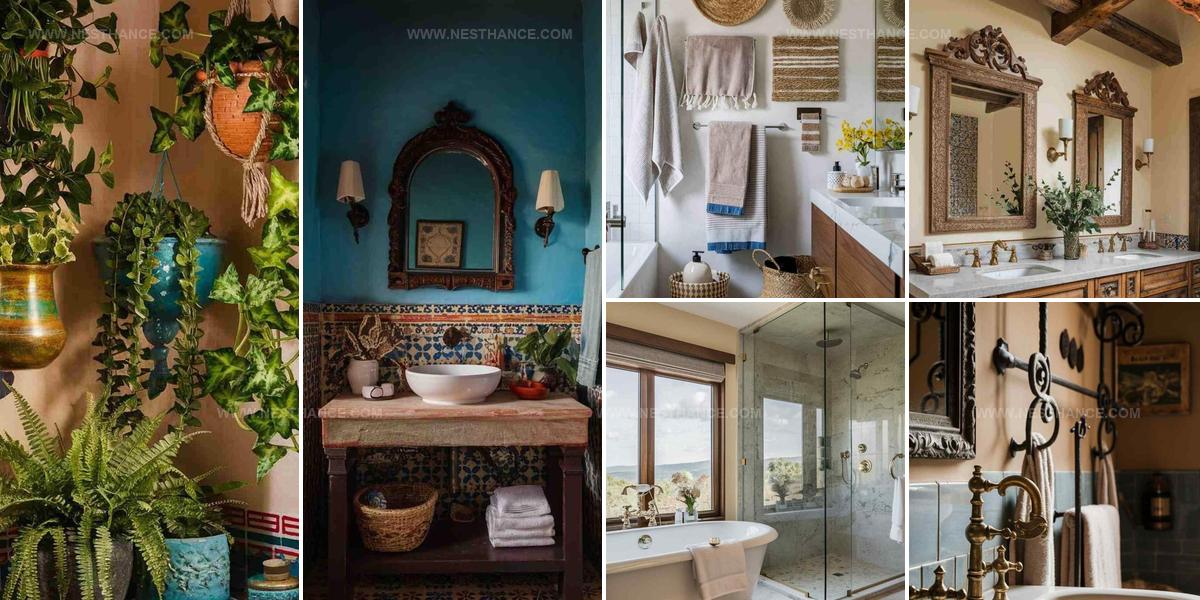 1041598 Spanish Style Bathroom Ideas