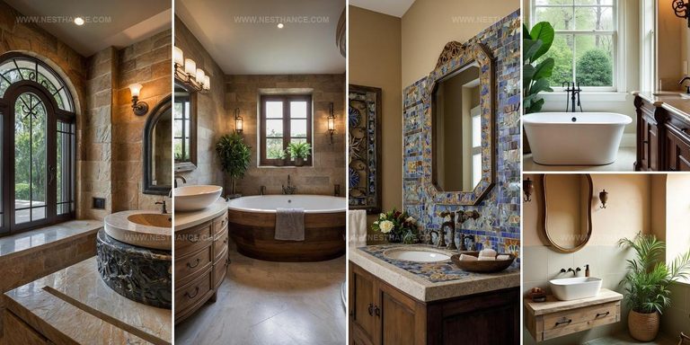 3334721 Modern Mediterranean Bathroom