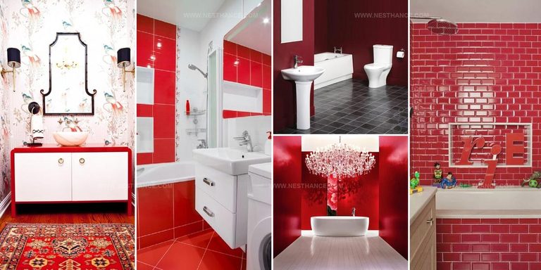 7093075 Red Bathroom Design Ideas
