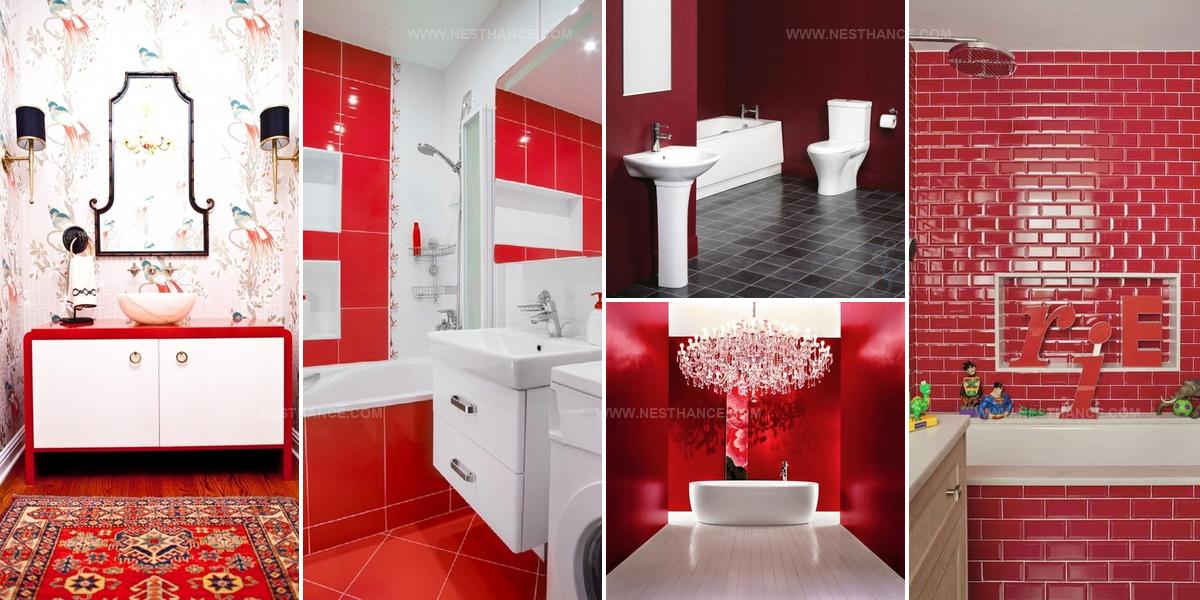 7093075 Red Bathroom Design Ideas