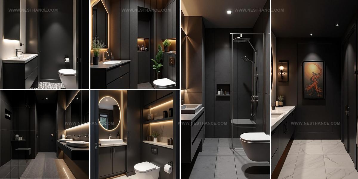 8039457 Small Dark Bathroom