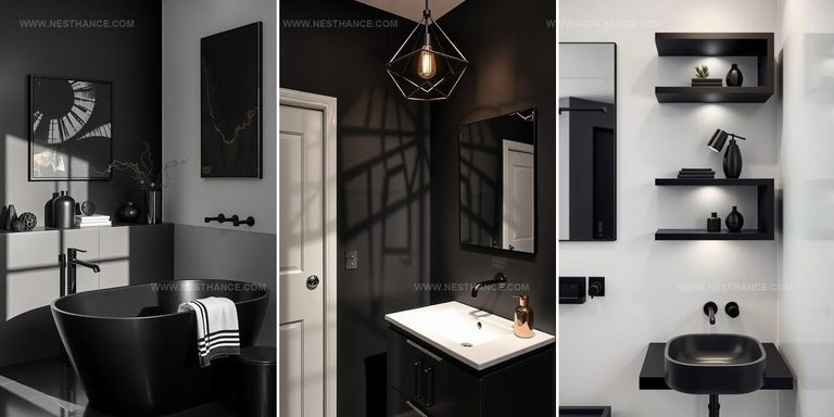 7037214 Black Bathroom Ideas For Bold And Sleek Designs