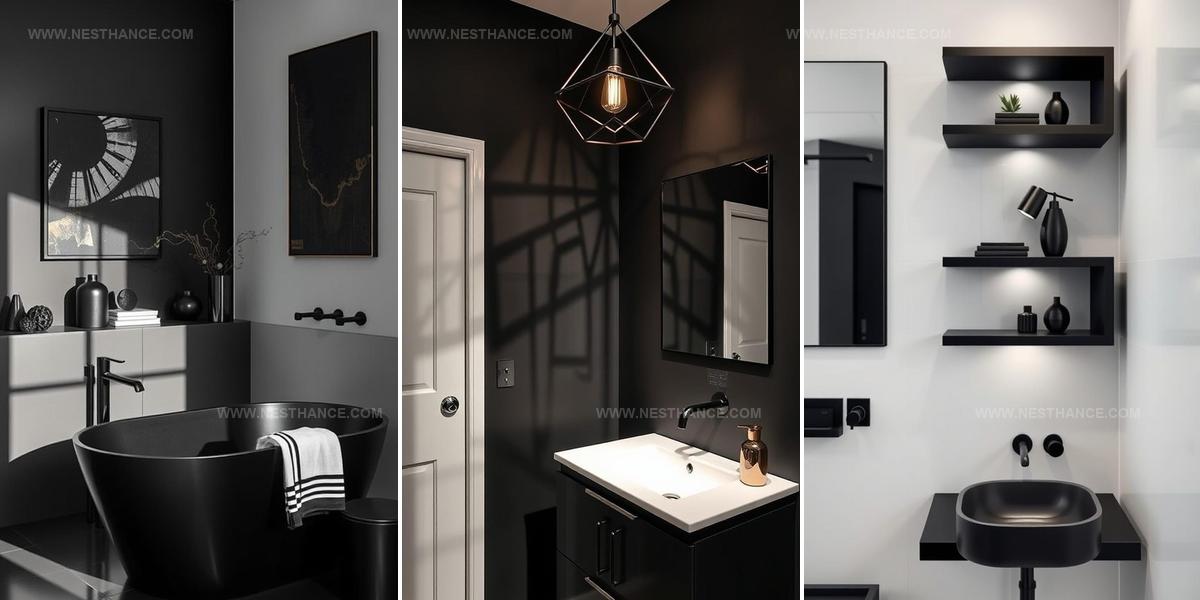 7037214 Black Bathroom Ideas For Bold And Sleek Designs