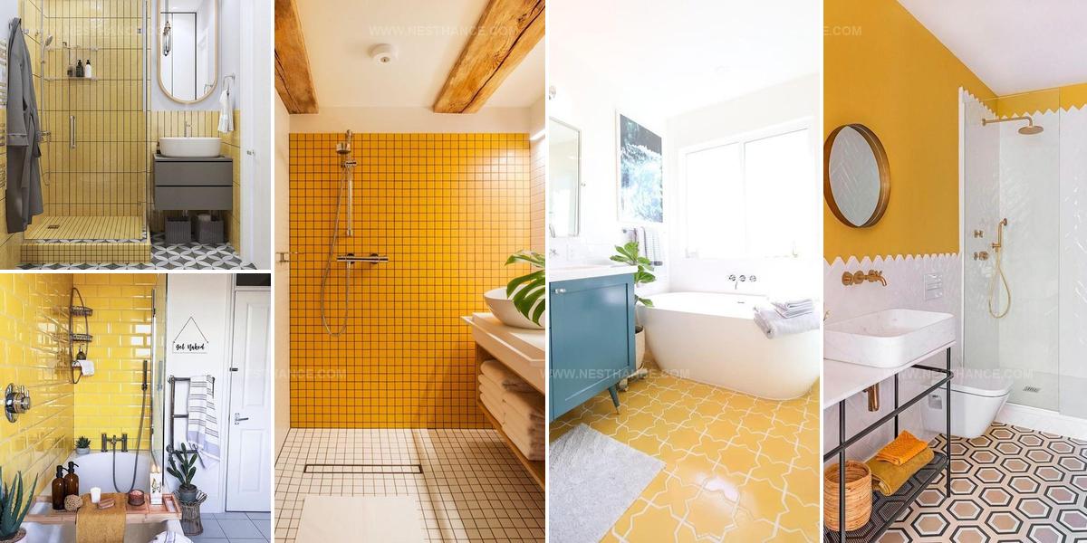 2461747 Yellow Bathroom Decor Designs