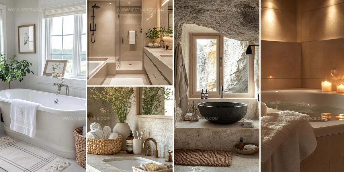 7135303 Neutral Bathroom Decor Ideas