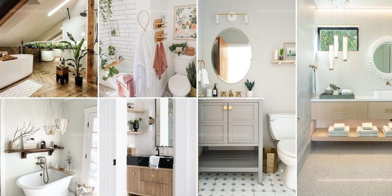 3323695 Floating Bathroom Shelves